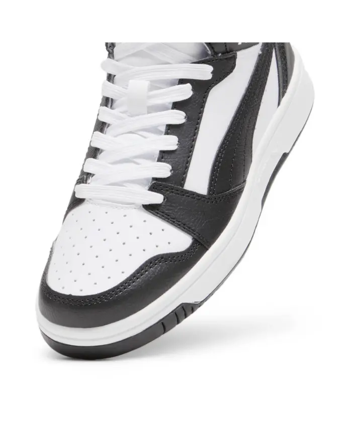 Puma Dziecięce Sneakersy Rebound V6 Mid Jr 39383101 Biały | Sklep Monotox