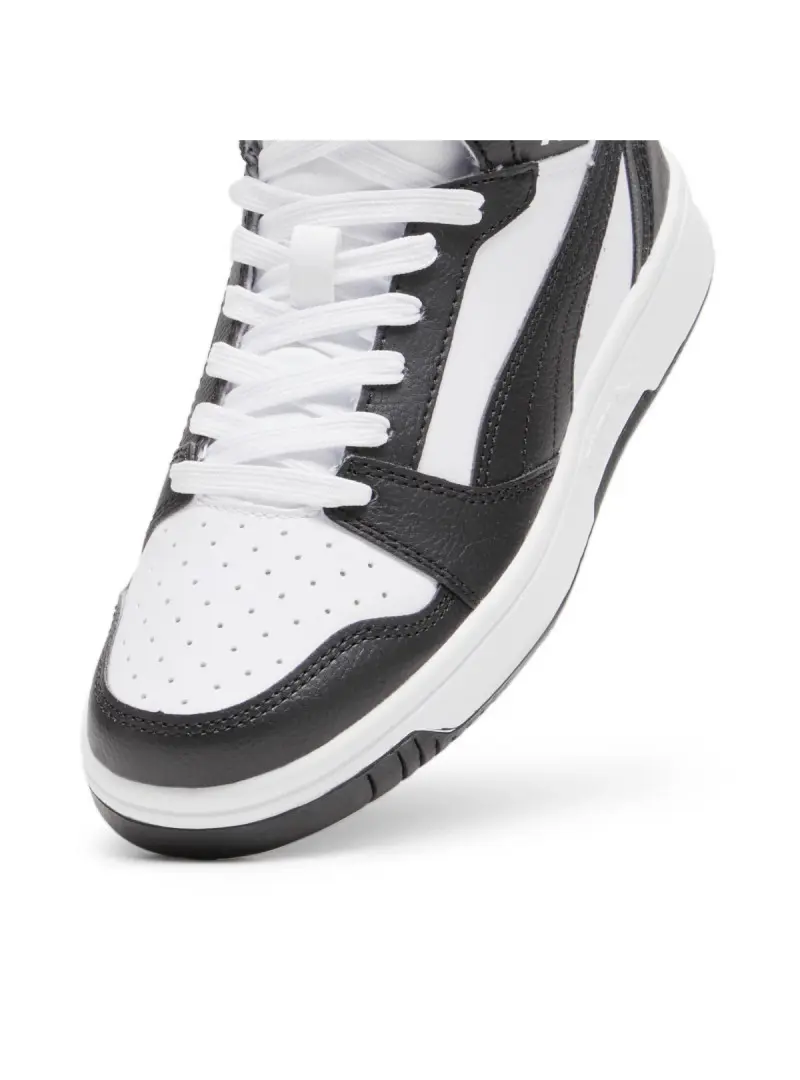 Puma Dziecięce Sneakersy Rebound V6 Mid Jr 39383101 Biały | Sklep Monotox