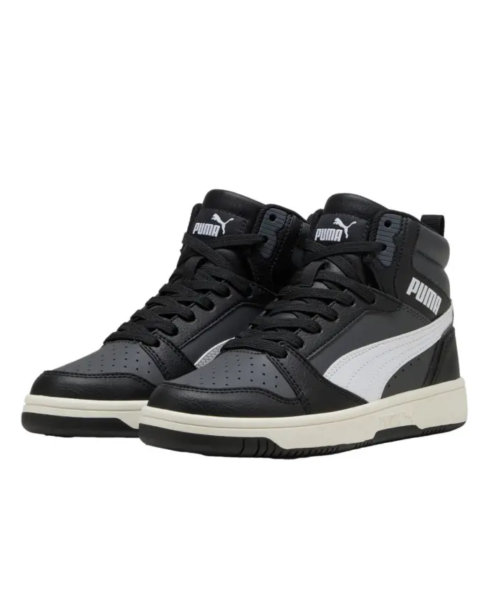 Puma Dziecięce Sneakersy Rebound V6 Mid Jr 39383129 Czarny | Sklep Monotox