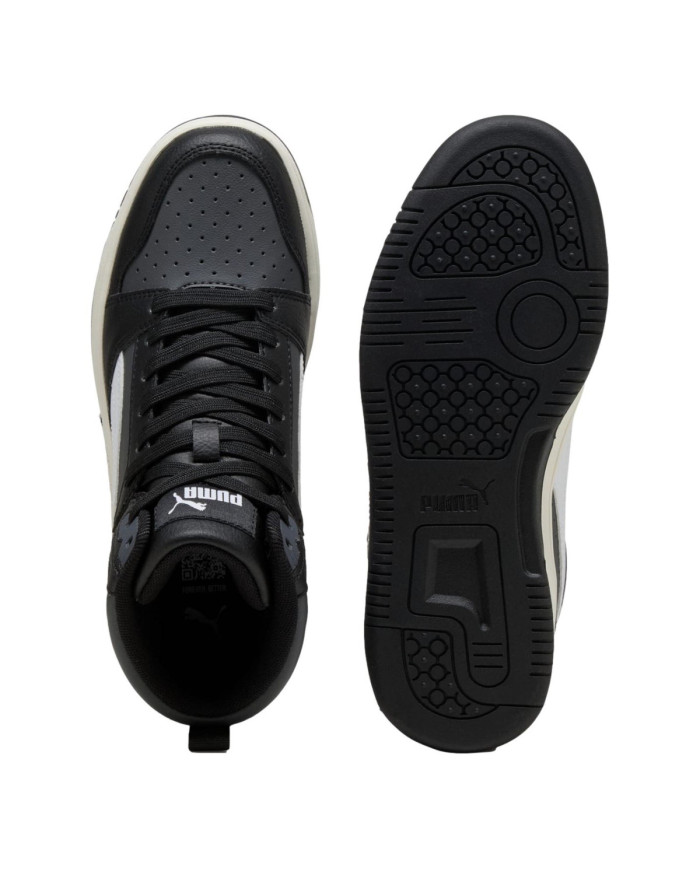 Puma Dziecięce Sneakersy Rebound V6 Mid Jr 39383129 Czarny | Sklep Monotox
