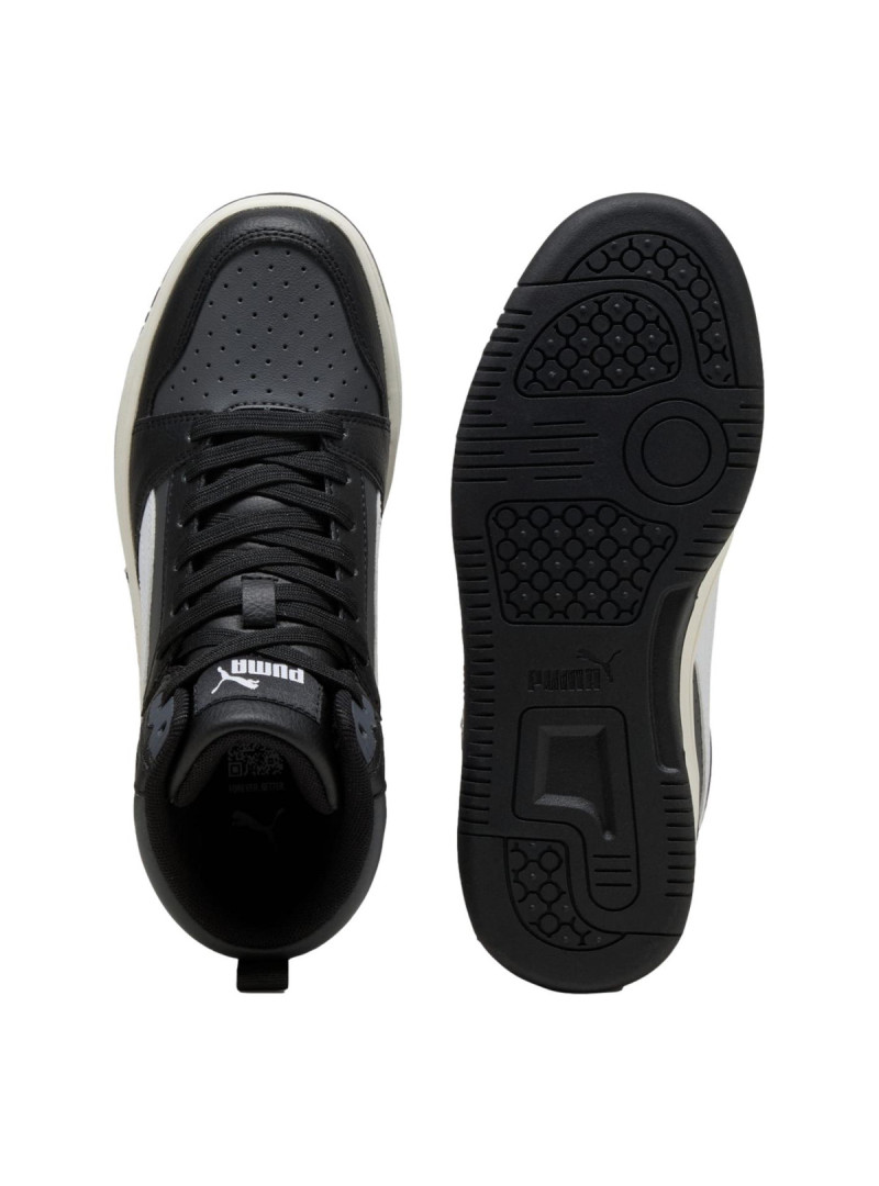 Puma Dziecięce Sneakersy Rebound V6 Mid Jr 39383129 Czarny | Sklep Monotox