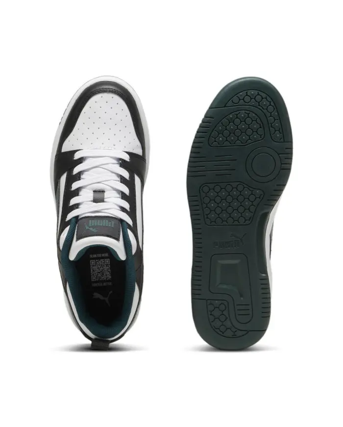 Puma Dziecięce Sneakersy Rebound V6 Lo Jr 39383315 Biały | Sklep Monotox