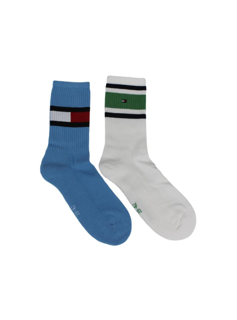 Tommy Hilfiger Dziecięce Skarpety Th Kids Flag 2p 394020001024 Niebieski | Sklep Monotox
