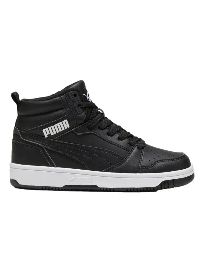 Puma Dziecięce Sneakersy Buty Puma Rebound V6 Mid Wtr J 39468501 Czarny | Sklep Monotox