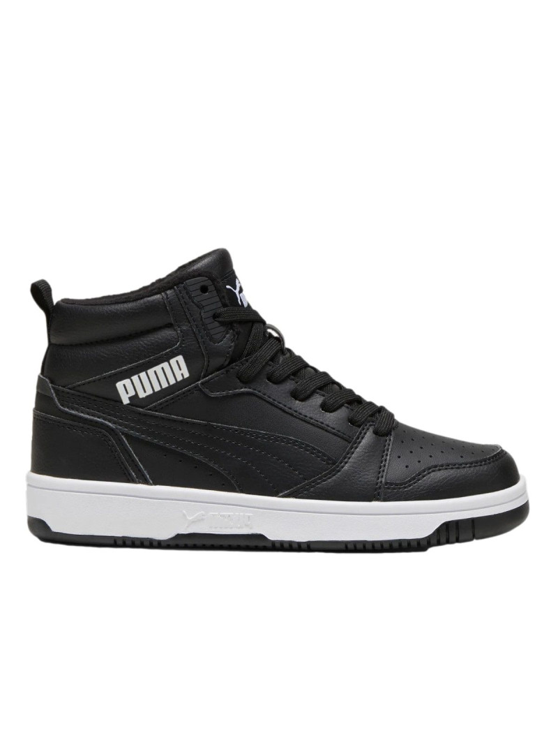 Puma Dziecięce Sneakersy Buty Puma Rebound V6 Mid Wtr J 39468501 Czarny | Sklep Monotox