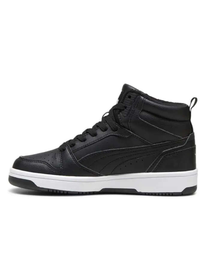 Puma Dziecięce Sneakersy Buty Puma Rebound V6 Mid Wtr J 39468501 Czarny | Sklep Monotox