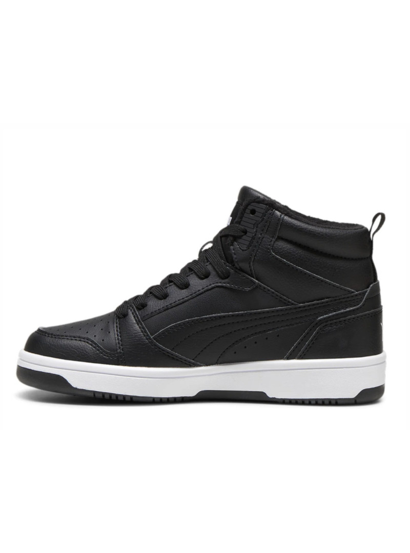 Puma Dziecięce Sneakersy Buty Puma Rebound V6 Mid Wtr J 39468501 Czarny | Sklep Monotox