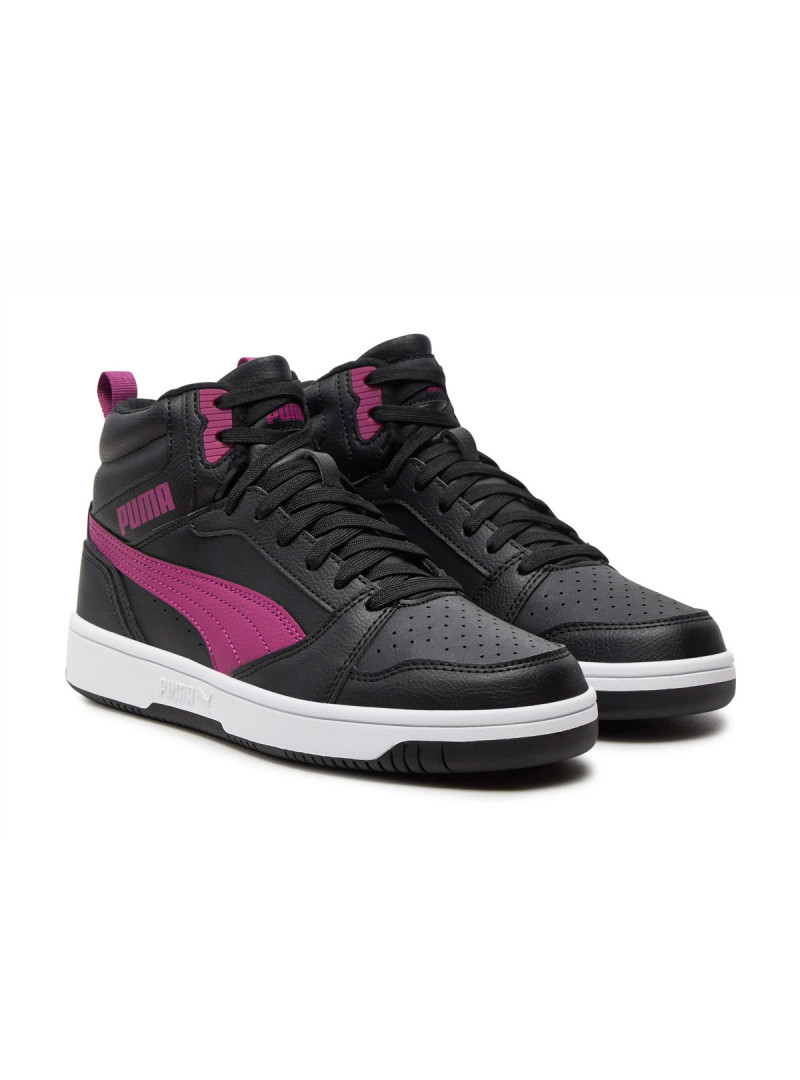 Puma Dziecięce Junior Sneakersy Buty Puma Rebound V6 Mid WTR J 39468504 Czarny | Sklep Monotox