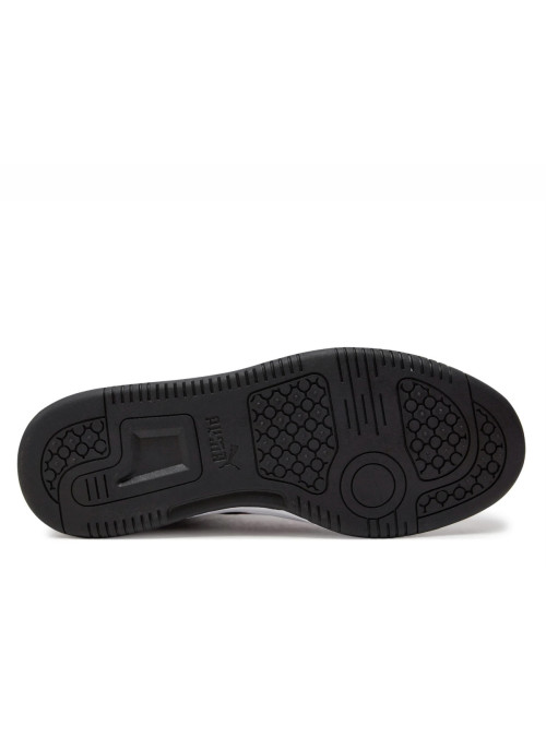 Puma Dziecięce Junior Sneakersy Buty Puma Rebound V6 Mid WTR J 39468504 Czarny | Sklep Monotox