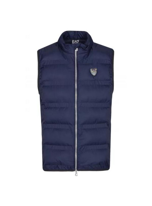 Ea7 Męska Kamizelka Gilet 3LPQ02-PN4UZ-1554 Granatowy | Sklep Monotox