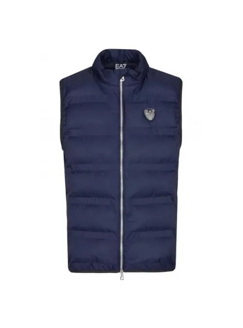 Ea7 Męska Kamizelka Gilet 3LPQ02-PN4UZ-1554 Granatowy | Sklep Monotox