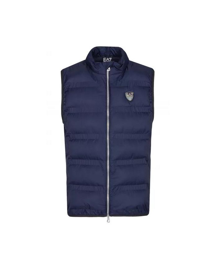 Ea7 Męska Kamizelka Gilet 3LPQ02-PN4UZ-1554 Granatowy | Sklep Monotox