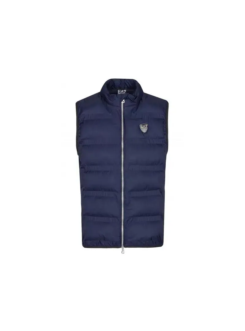 Ea7 Męska Kamizelka Gilet 3LPQ02-PN4UZ-1554 Granatowy | Sklep Monotox