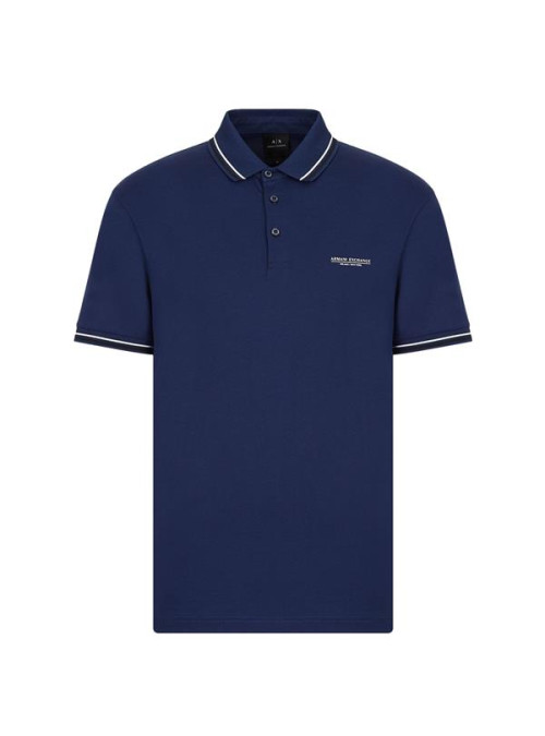 Armani Exchange Męskie Polo 3LZFLB-ZJ9AZ-15BF Granatowy | Sklep Monotox