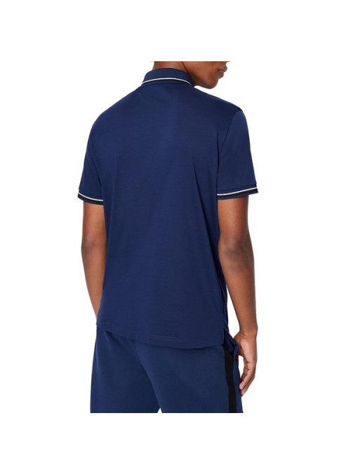 Armani Exchange Męskie Polo 3LZFLB-ZJ9AZ-15BF Granatowy | Sklep Monotox