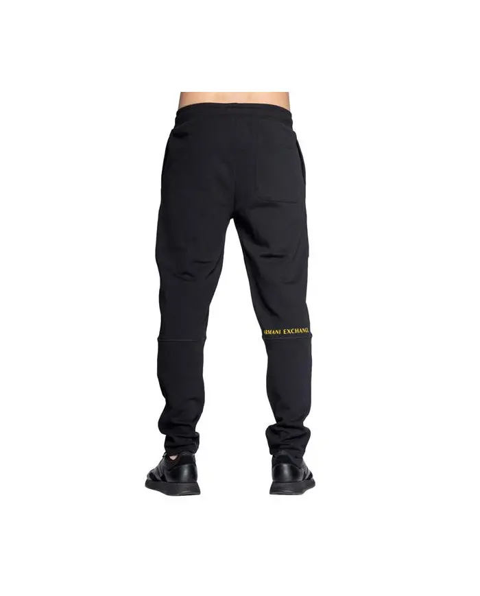 Armani Exchange Męskie Spodnie Pantalone 3LZPAV-ZJ3UZ-1200 Czarny | Sklep Monotox