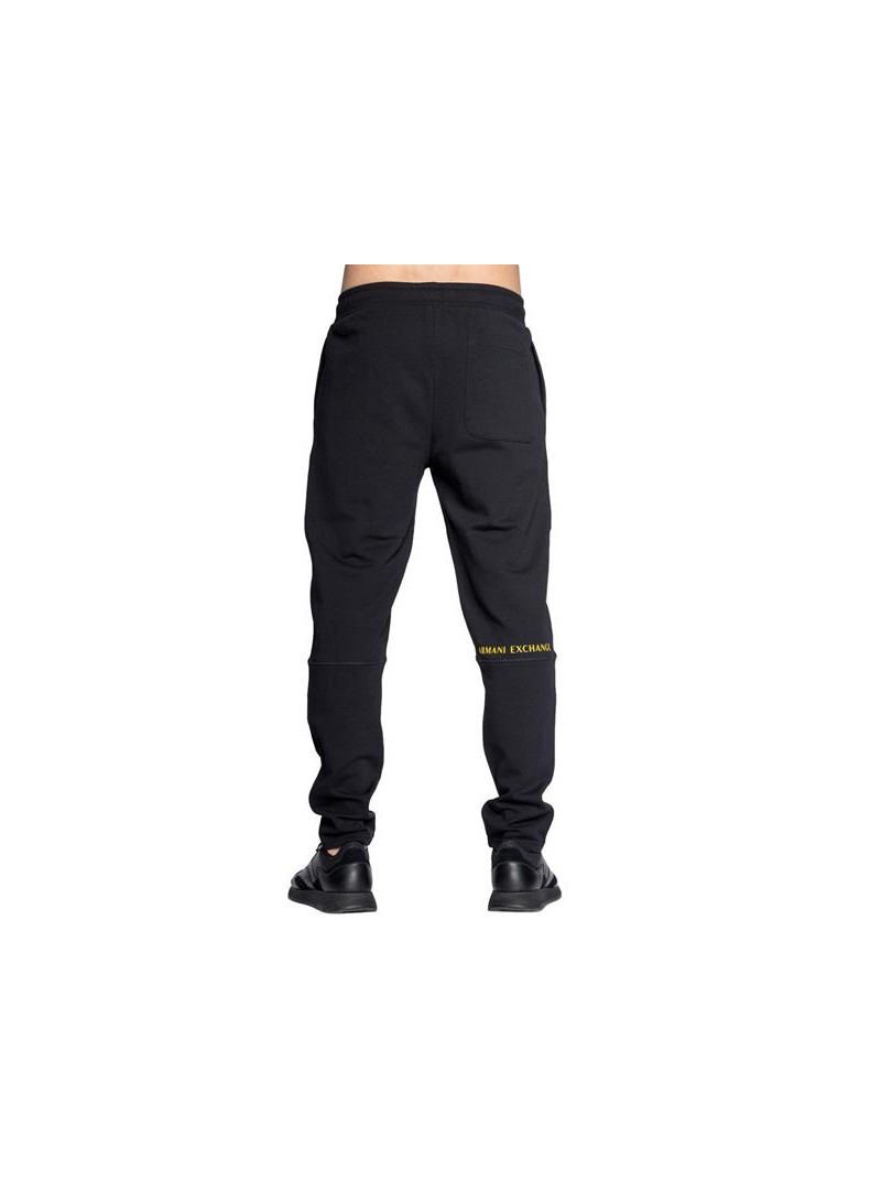 Armani Exchange Męskie Spodnie Pantalone 3LZPAV-ZJ3UZ-1200 Czarny | Sklep Monotox