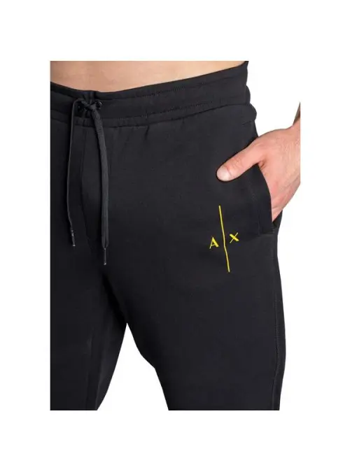 Armani Exchange Męskie Spodnie Pantalone 3LZPAV-ZJ3UZ-1200 Czarny | Sklep Monotox