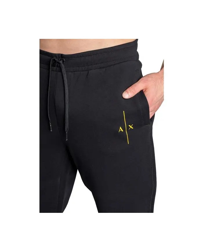 Armani Exchange Męskie Spodnie Pantalone 3LZPAV-ZJ3UZ-1200 Czarny | Sklep Monotox