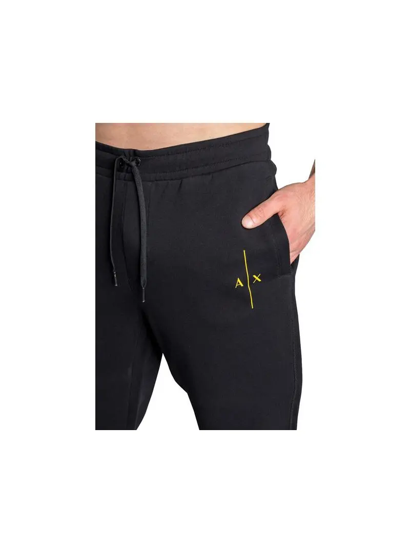 Armani Exchange Męskie Spodnie Pantalone 3LZPAV-ZJ3UZ-1200 Czarny | Sklep Monotox