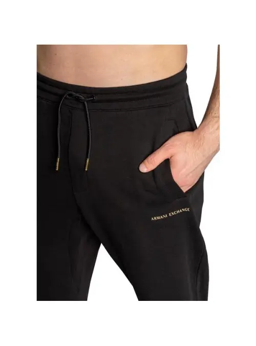 Armani Exchange Męskie Spodnie Pantalone 3LZPGG-ZJ1ZZ-1200 Czarny | Sklep Monotox