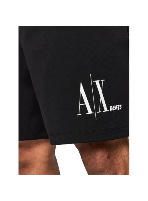Armani Exchange Męskie Szorty Bermuda 3LZSJE-ZJYAZ-1200 Czarny | Sklep Monotox