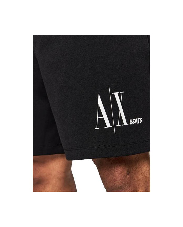 Armani Exchange Męskie Szorty Bermuda 3LZSJE-ZJYAZ-1200 Czarny | Sklep Monotox