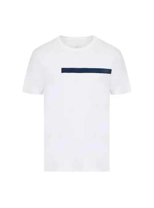 Armani Exchange Męski T-shirt T-shirt 3LZTBE-ZJ8LZ-1100 Biały | Sklep Monotox