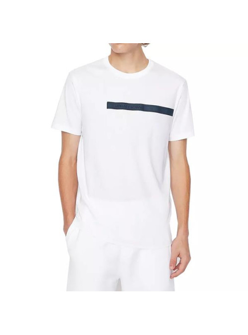 Armani Exchange Męski T-shirt T-shirt 3LZTBE-ZJ8LZ-1100 Biały | Sklep Monotox