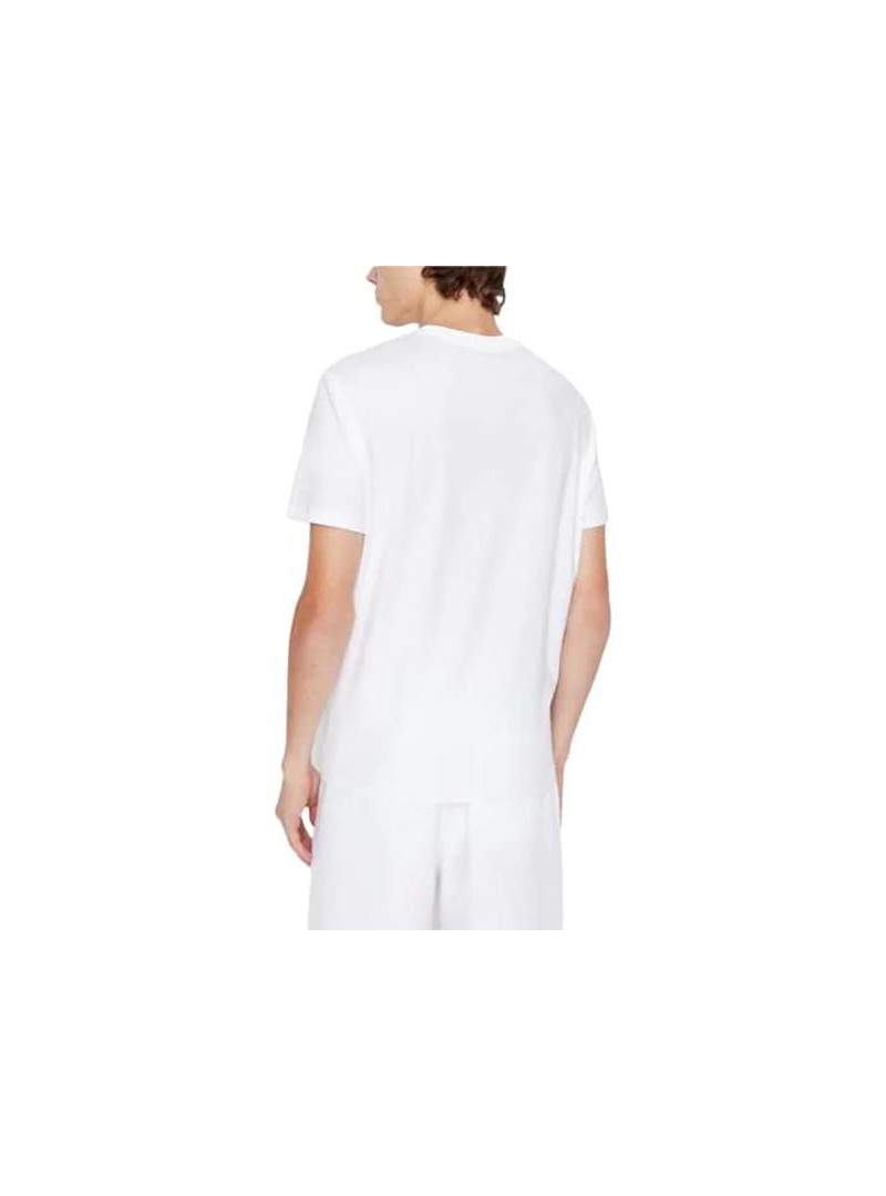 Armani Exchange Męski T-shirt T-shirt 3LZTBE-ZJ8LZ-1100 Biały | Sklep Monotox