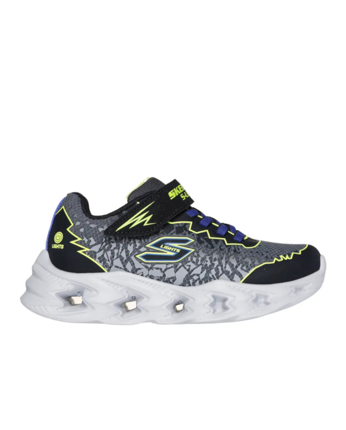 Skechers Dziecięce Sneakersy Vortex 2.0 Zorento 400603LBKYL Czarny | Sklep Monotox