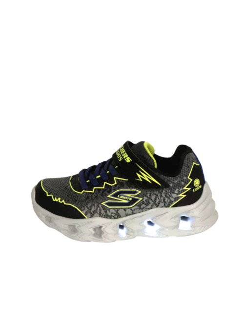 Skechers Dziecięce Sneakersy Vortex 2.0 Zorento 400603NBKYL Czarny | Sklep Monotox