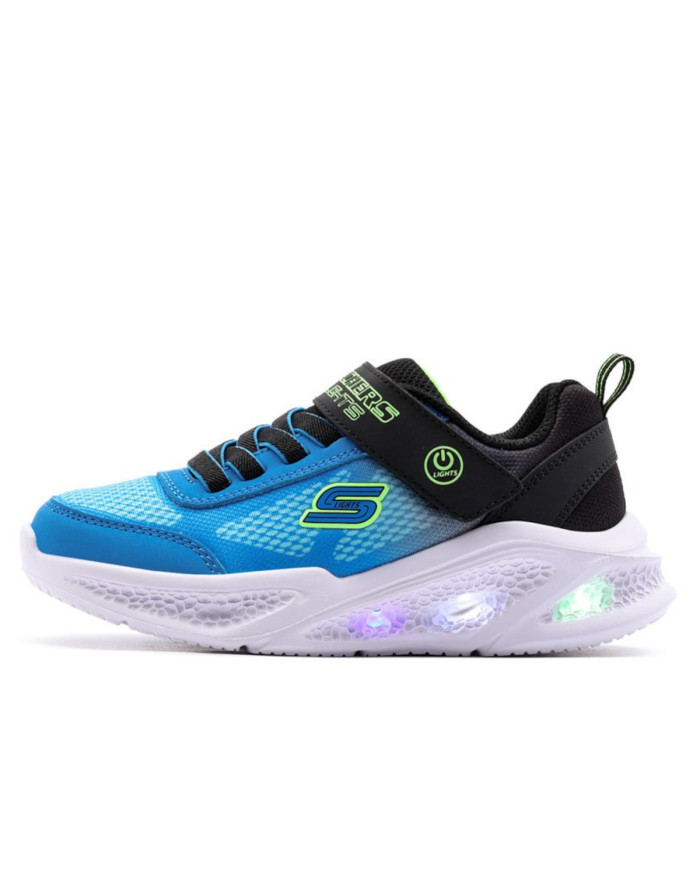 Skechers Dziecięce Junior Sneakersy Meteor-lights Krendox 401495LBKBL Niebieski | Sklep Monotox
