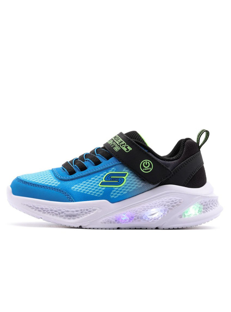 Skechers Dziecięce Junior Sneakersy Meteor-lights Krendox 401495LBKBL Niebieski | Sklep Monotox