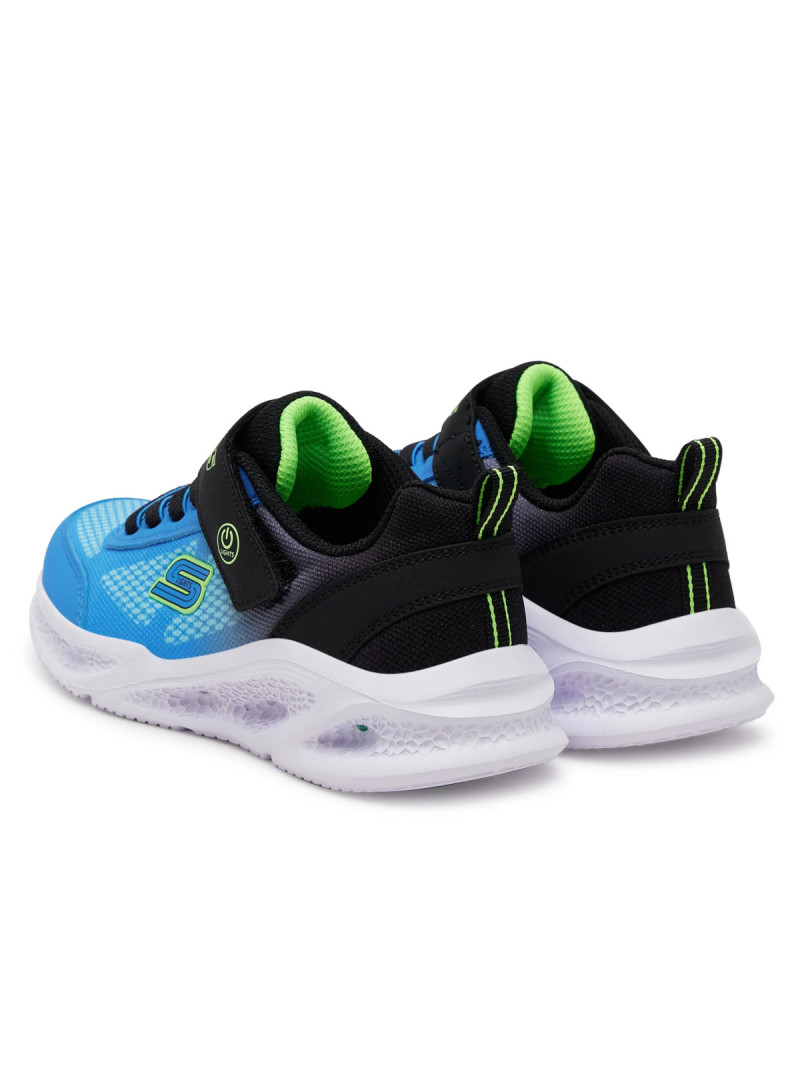 Skechers Dziecięce Junior Sneakersy Meteor-lights Krendox 401495LBKBL Niebieski | Sklep Monotox