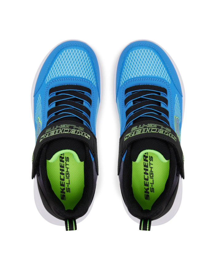 Skechers Dziecięce Junior Sneakersy Meteor-lights Krendox 401495LBKBL Niebieski | Sklep Monotox