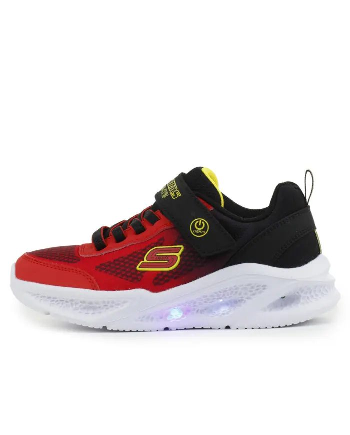 Skechers Dziecięce Sneakersy Skechers Meteor-lights Krendox 401495LRDBK Czerwony | Sklep Monotox