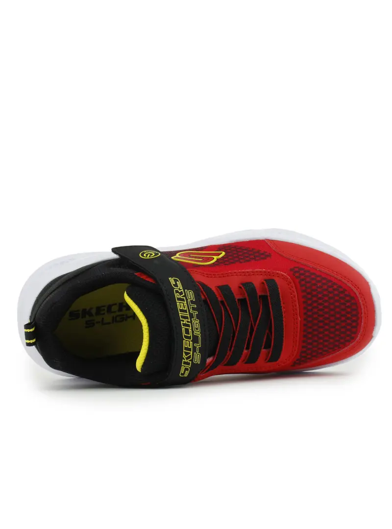Skechers Dziecięce Sneakersy Skechers Meteor-lights Krendox 401495LRDBK Czerwony | Sklep Monotox