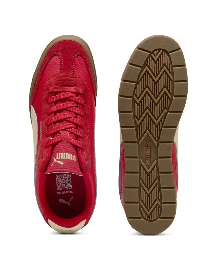 Puma Męskie Sneakersy Super Turino For All Time 40261205 Czerwony | Sklep Monotox