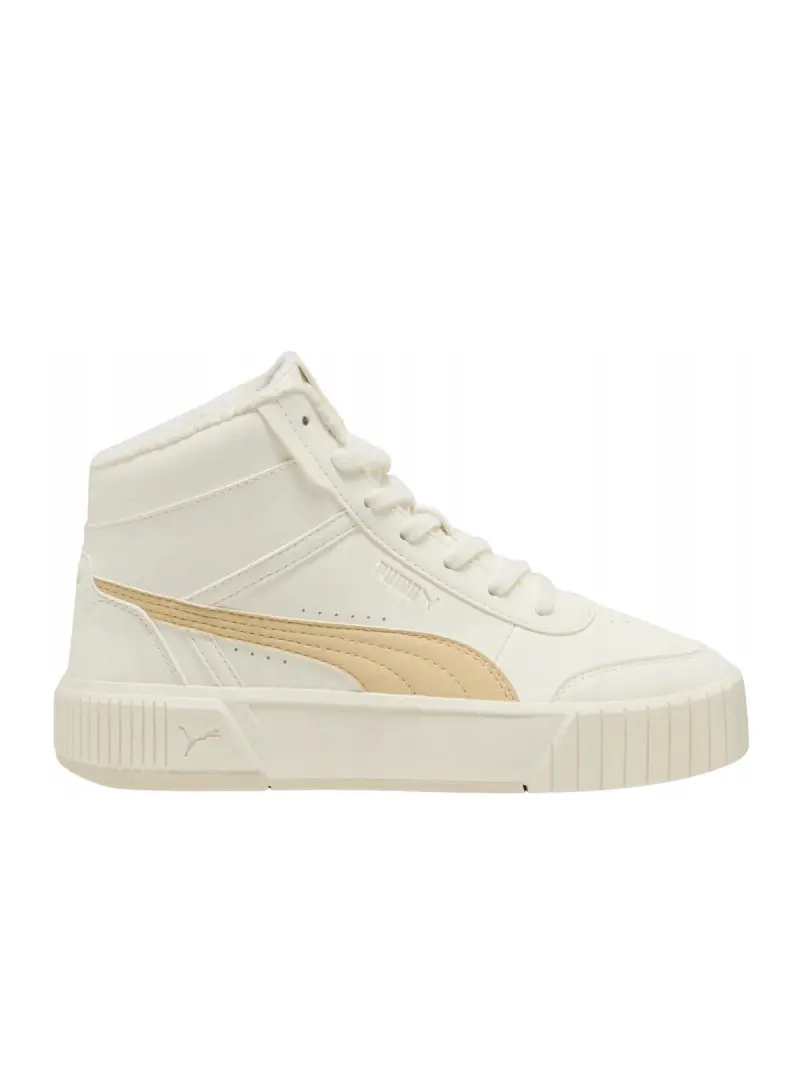 Puma Damskie Sneakersy Carina Mia Mid 40358402 Beżowy | Sklep Monotox