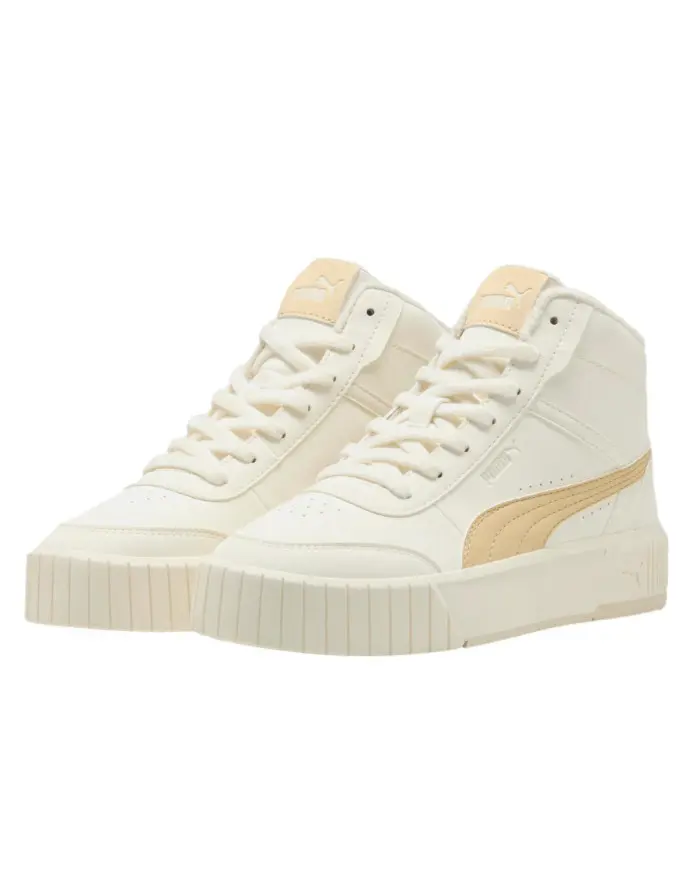 Puma Damskie Sneakersy Carina Mia Mid 40358402 Beżowy | Sklep Monotox