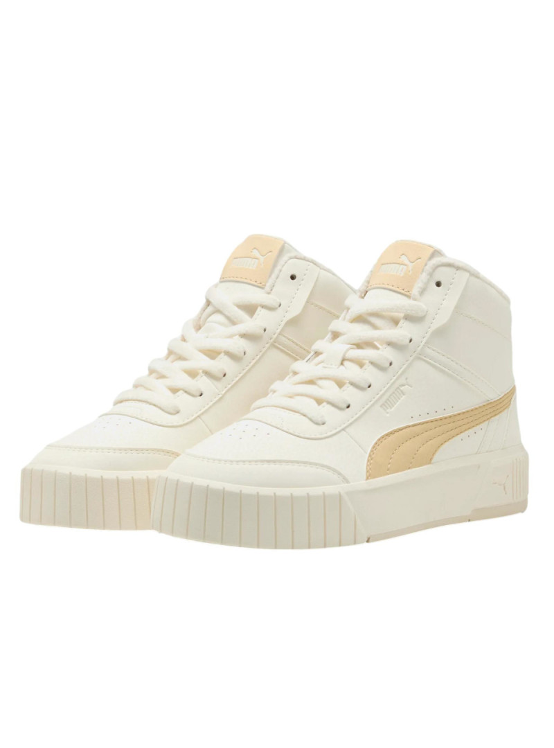 Puma Damskie Sneakersy Carina Mia Mid 40358402 Beżowy | Sklep Monotox