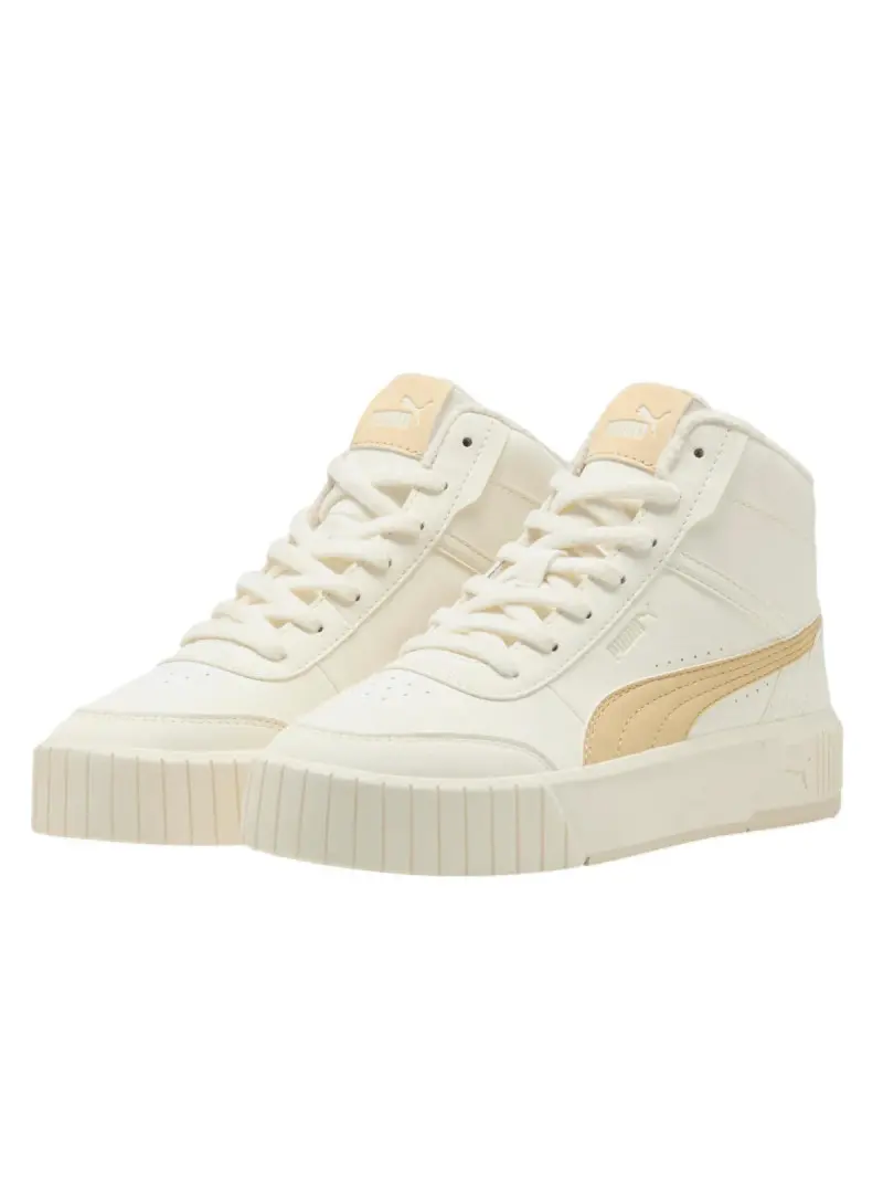 Puma Damskie Sneakersy Carina Mia Mid 40358402 Beżowy | Sklep Monotox