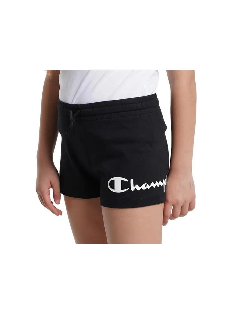 Champion Dziecięce Szorty Shorts 404310KK001 Czarny | Sklep Monotox