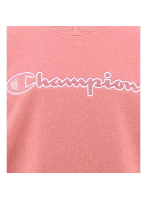 Champion Dziecięca Bluza Crewneck Sweatshirt 404331PS092 Różowy | Sklep Monotox