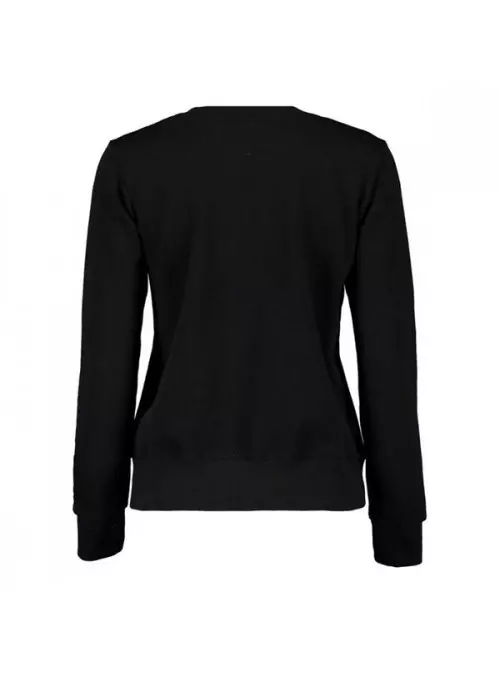 Champion Damska Bluza Crewneck Sweatshirt Czarny | Oficjalny sklep | Monotox