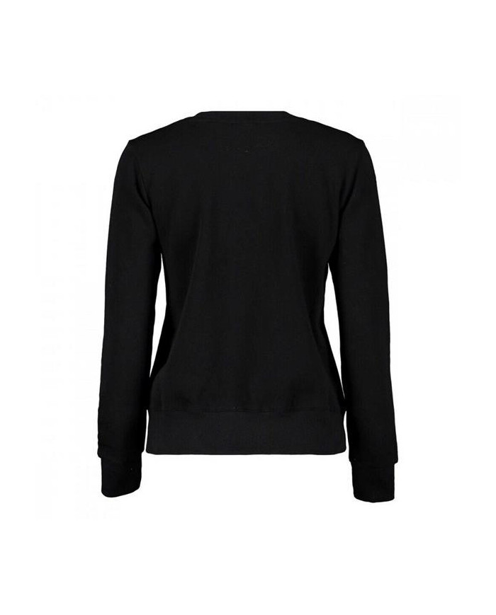 Champion Damska Bluza Crewneck Sweatshirt Czarny | Oficjalny sklep | Monotox