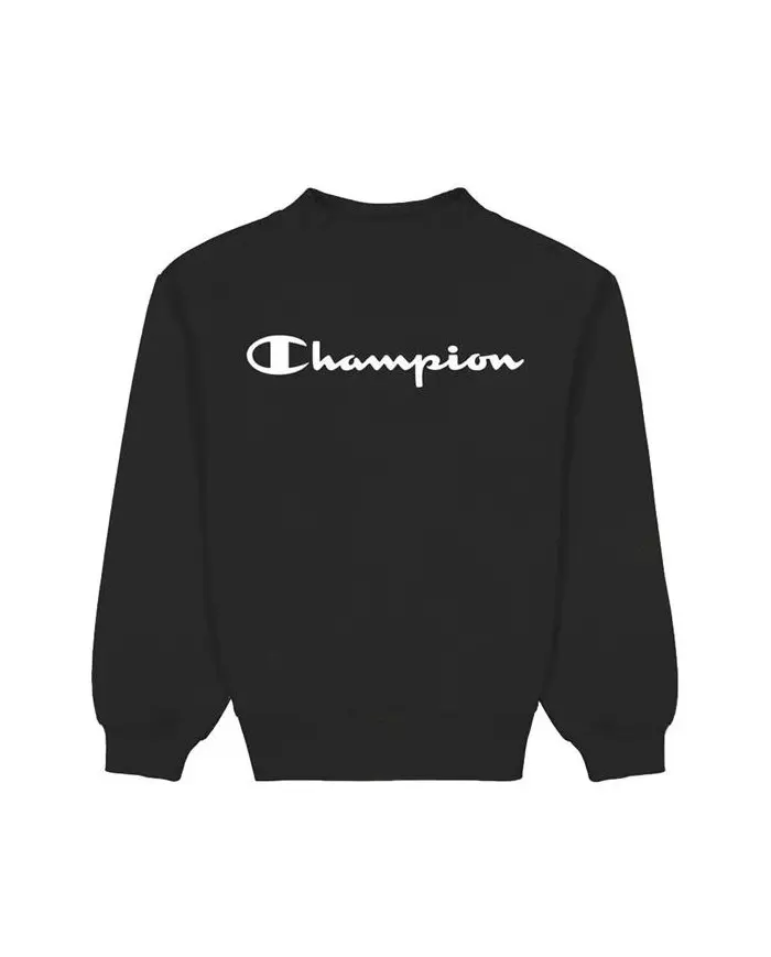 Champion Dziecięca Bluza Crewneck Sweatshirt 404443KK001 Czarny | Sklep Monotox