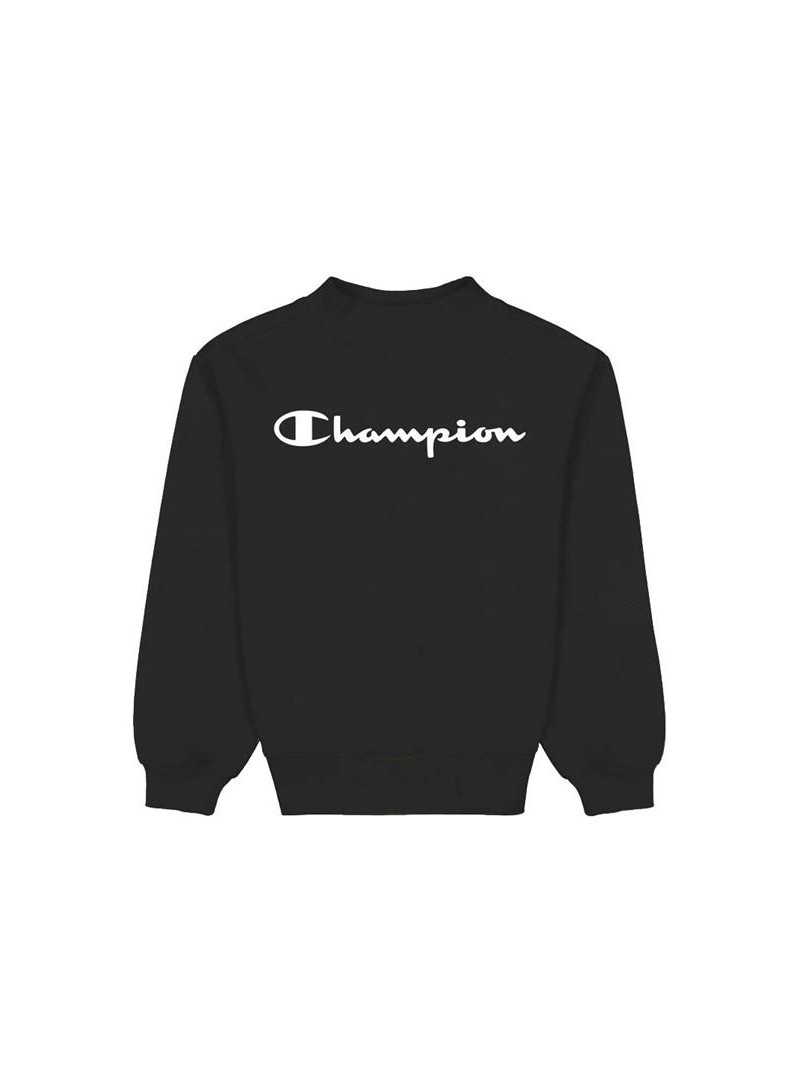 Champion Dziecięca Bluza Crewneck Sweatshirt 404443KK001 Czarny | Sklep Monotox