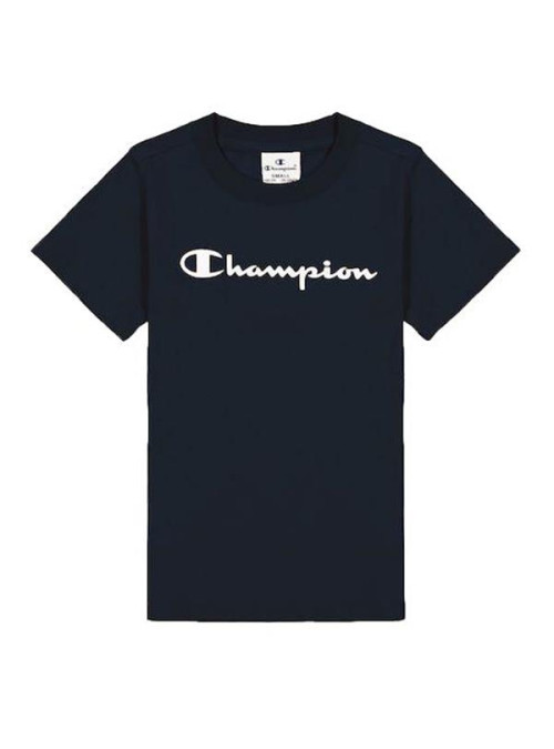 Champion Dziecięcy T-shirt Crewneck T-shirt 404541BS501 Granatowy | Sklep Monotox